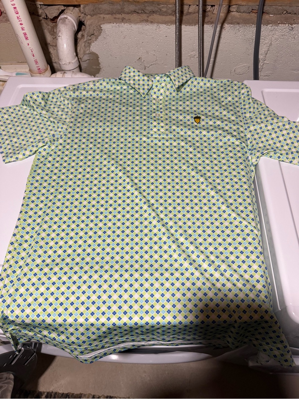 Straight Down Golf Polo